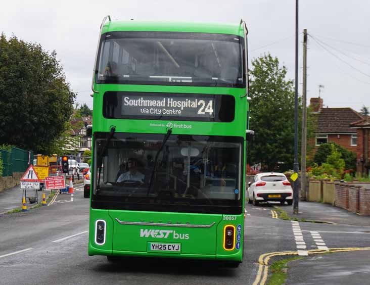 First Bristol Yutong U11DD 30057